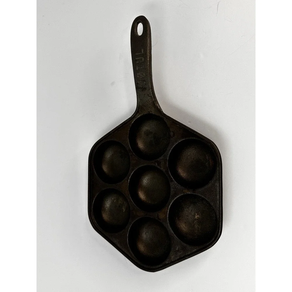 Jøtul Cast Iron Aebleskiver Pan #1 Product of Norway